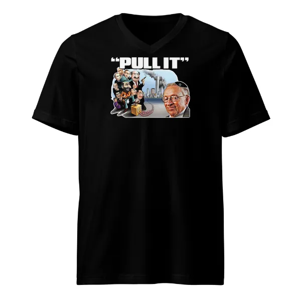 Pull It - Mens • T-shirt • V-neck • Premium