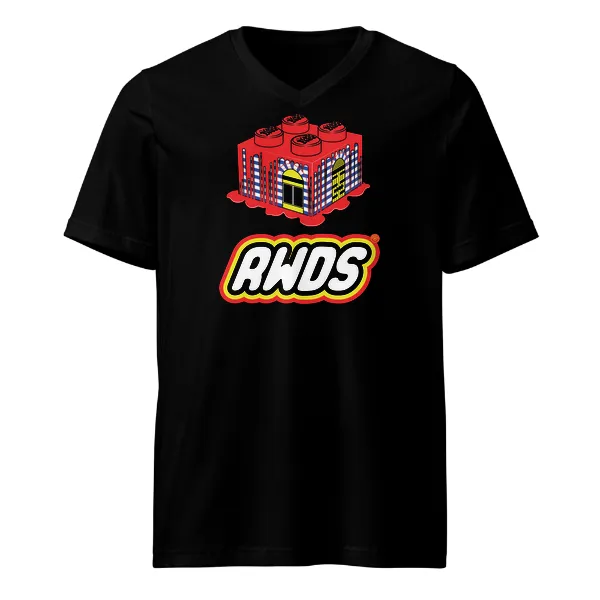 RWDS Logo - Mens • T-shirt • V-neck • Premium