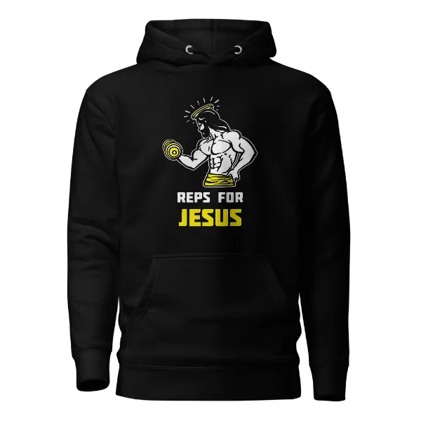 Reps For Jesus - Mens • Hoodie • Premium