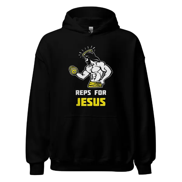 Reps For Jesus - Mens • Hoodie • Basic