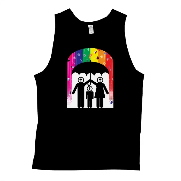 Robinson Family Cross - Mens • Tank Top • Basic