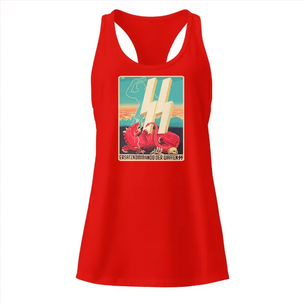 SS Dragon Slayer - Ladies • Razorback Tank • Premium - Image 3