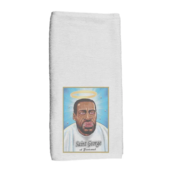 Saint George of Fentanyl - Hand Towel