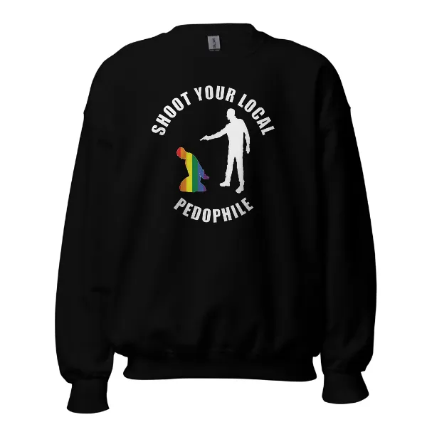 Shoot Your Local Pedophile - Mens • Sweater • Basic