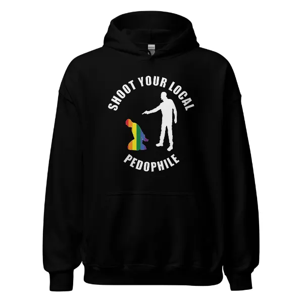 Shoot Your Local Pedophile - Mens • Hoodie • Basic