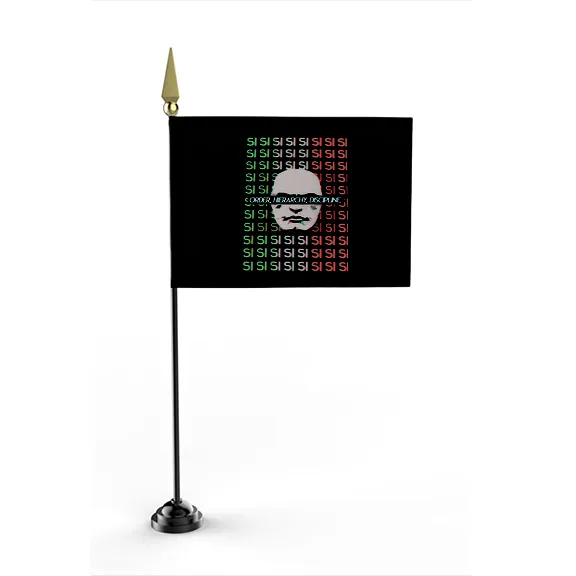 Si Si Si Mussolini - Flag • Mini