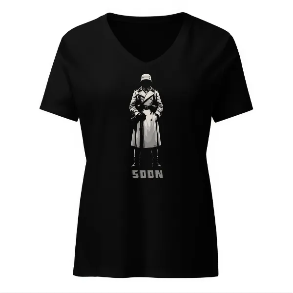 Soon SS - Ladies • T-shirt • V-neck • Basic