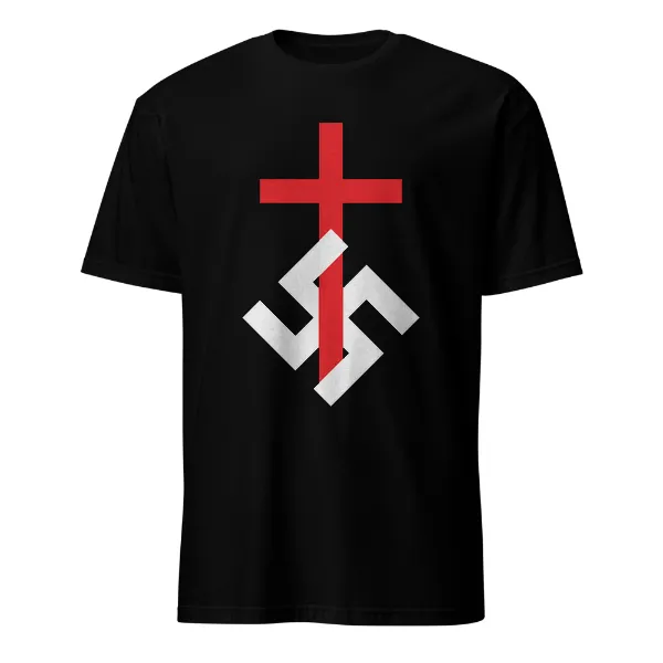 SwastiCross - Mens • T-shirt • Crew • Basic