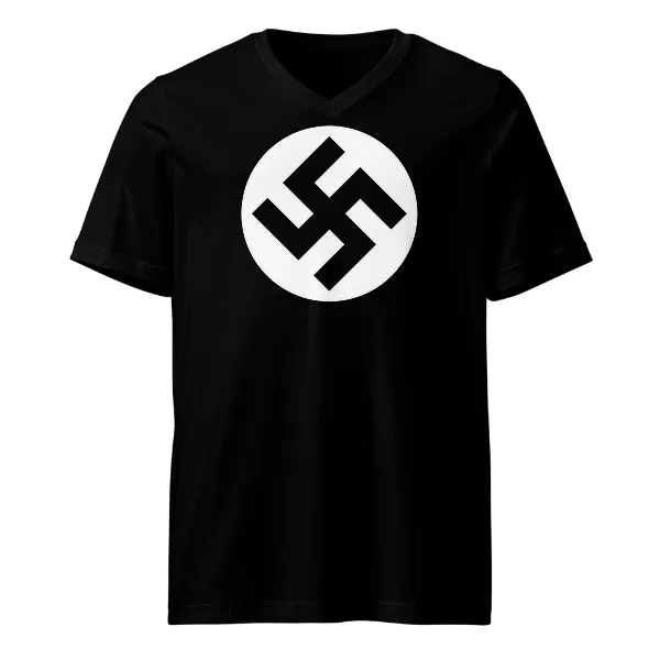 Swastika - Mens • T-shirt • V-neck • Premium