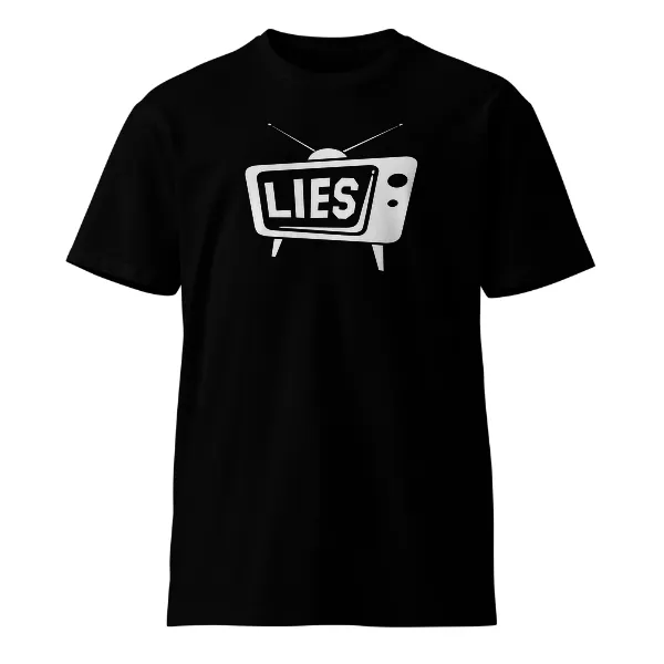 TV Lies - Mens • T-shirt • Crew • Supreme