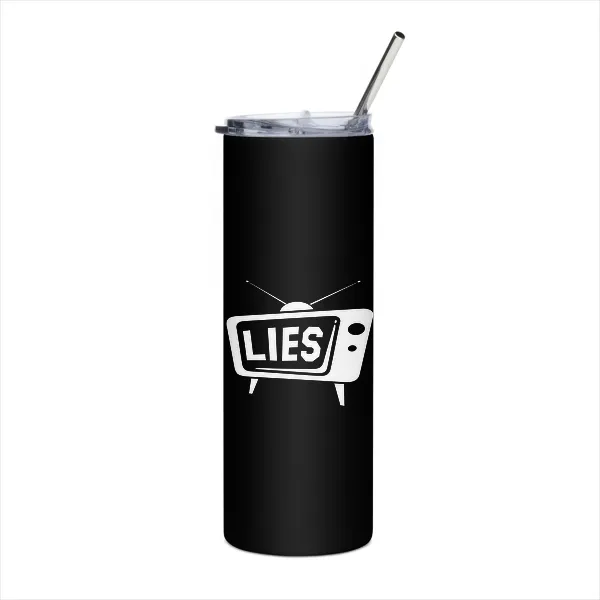 TV Lies - Tumbler