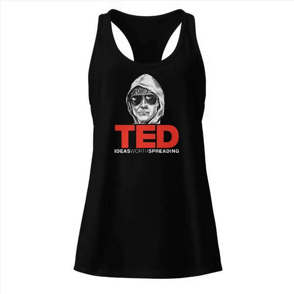 Ted Talks - Ladies • Razorback Tank • Premium