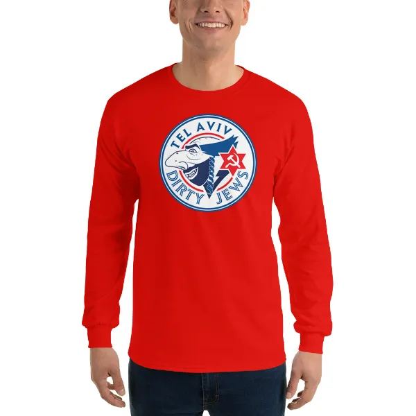Tel Aviv Dirty Jews - Mens • T-shirt • Long Sleeve • Basic - Image 3