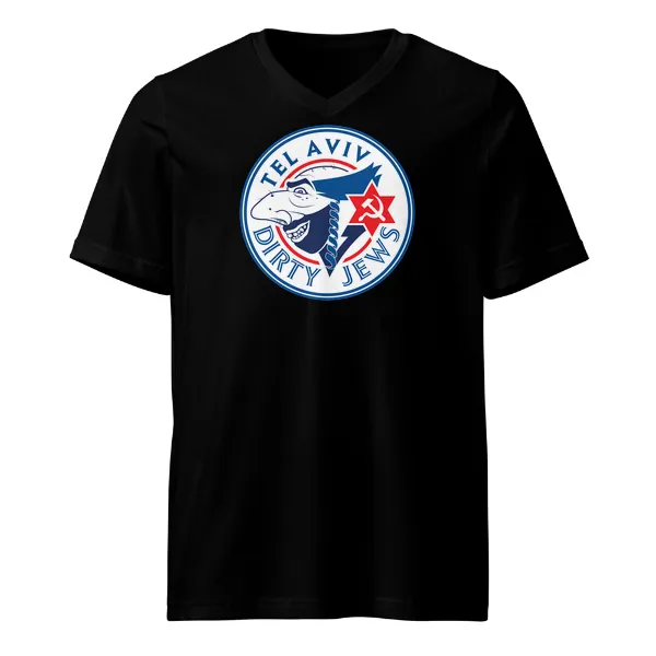 Tel Aviv Dirty Jews - Mens • T-shirt • V-neck • Premium