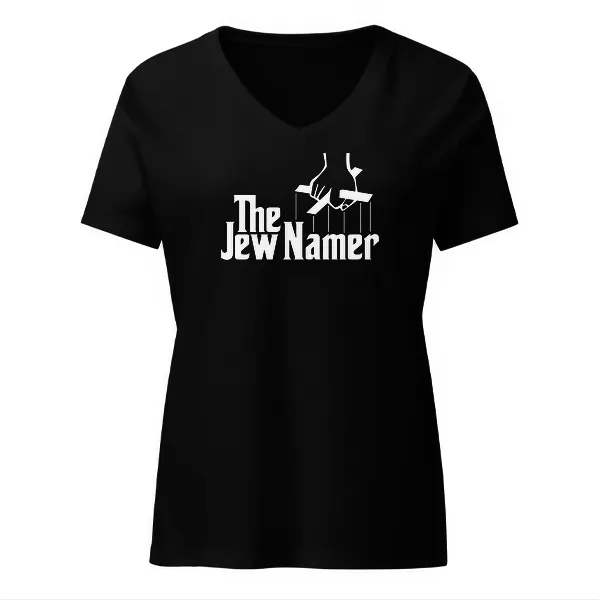 The Jew Namer - Ladies • T-shirt • V-neck • Basic