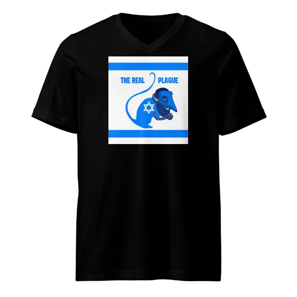The Real Plague - Mens • T-shirt • V-neck • Premium