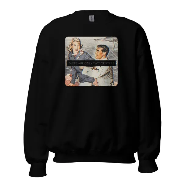 There is Only 2 Genders - Mens • Sweater • Basic