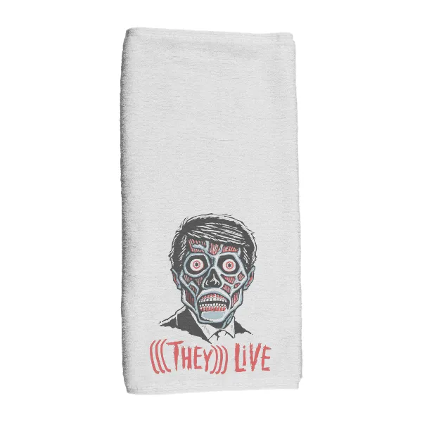 They Live - Hand Towel