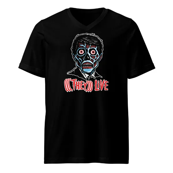 They Live - Mens • T-shirt • V-neck • Premium