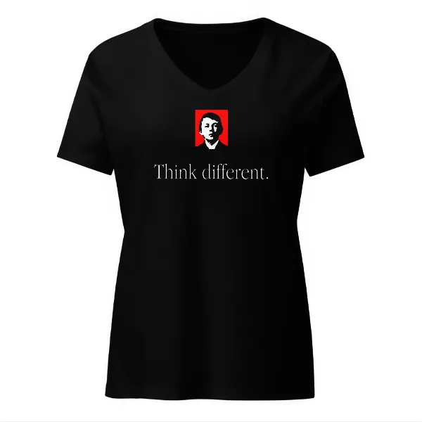 Think Different - Ladies • T-shirt • V-neck • Premium