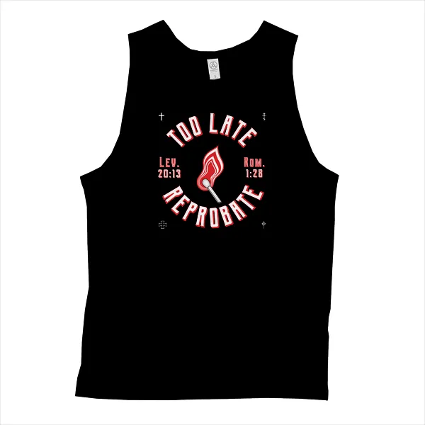 Too Late Reprobate - Mens • Tank Top • Basic