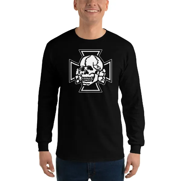 Totenkopf Iron Cross - Mens • T-shirt • Long Sleeve • Basic