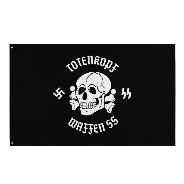 Totenkopf Waffen SS - Flag • Small