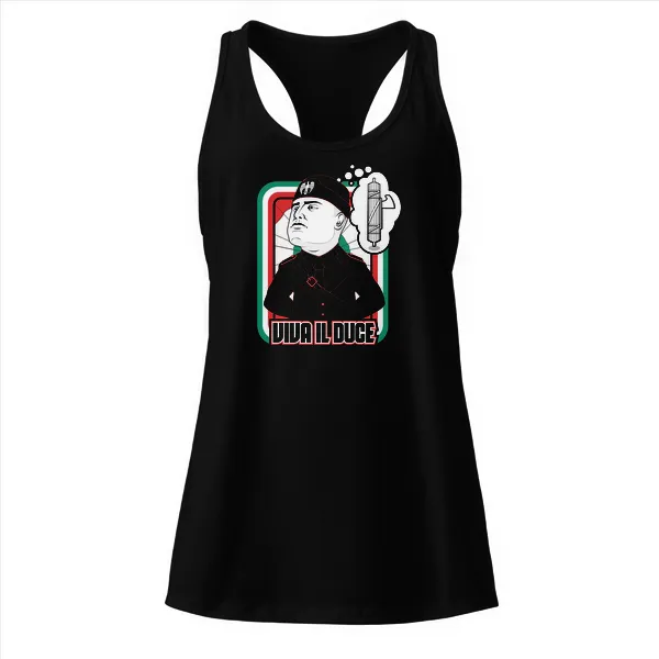 Viva Il Duce - Ladies • Razorback Tank • Premium