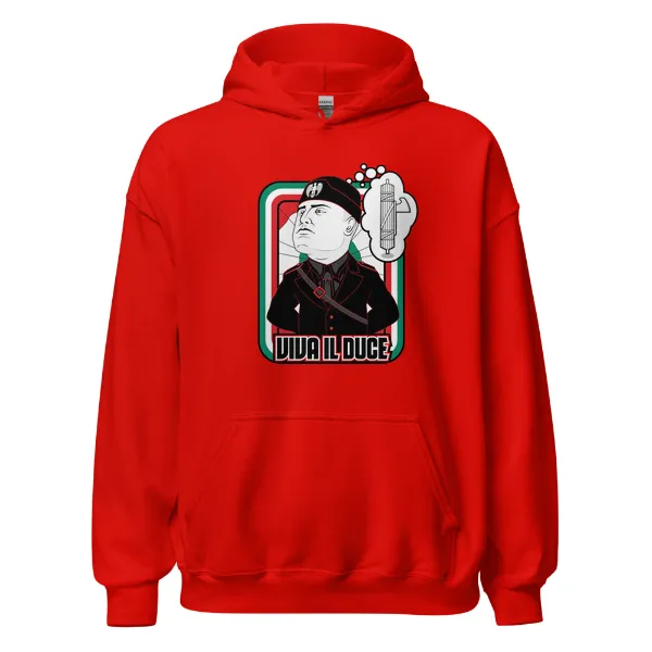 Viva Il Duce - Mens • Hoodie • Basic - Image 3