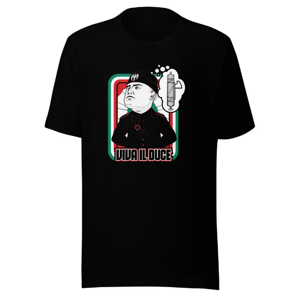 Viva Il Duce - Mens • T-shirt • Crew • Premium