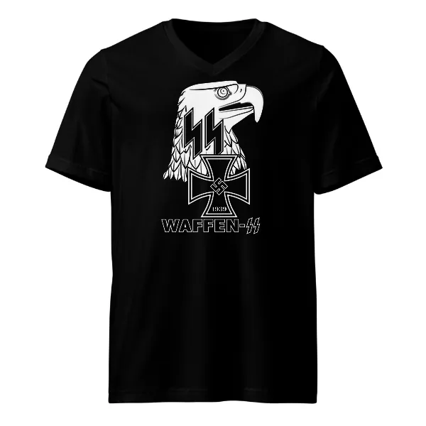 Waffen SS Eagle - Mens • T-shirt • V-neck • Basic