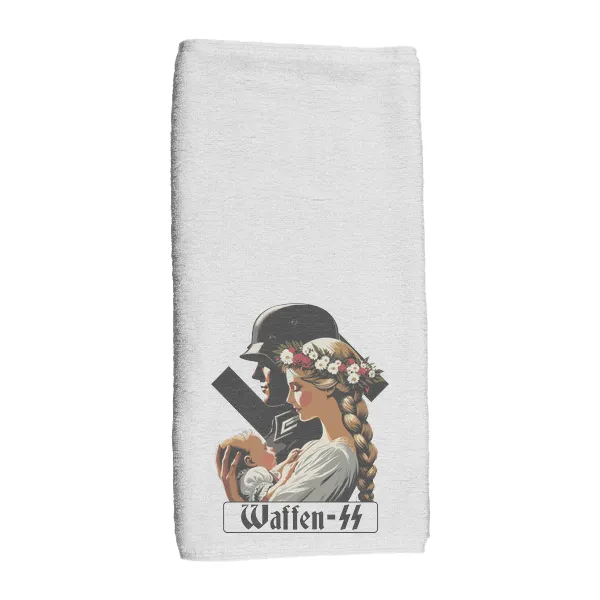 Waffen SS Family - Hand Towel