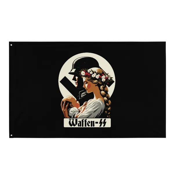 Waffen SS Family - Flag • Small