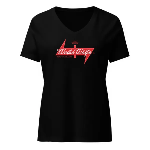 Weibe Wolfe - Ladies • T-shirt • V-neck • Basic