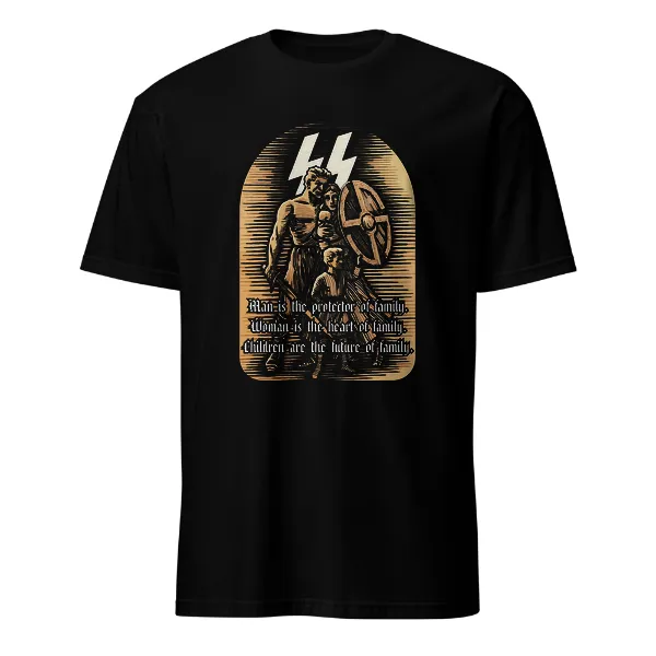 White Family SS - Mens • T-shirt • Crew • Basic