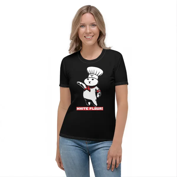White Flour - Ladies • T-shirt • Crew • Premium