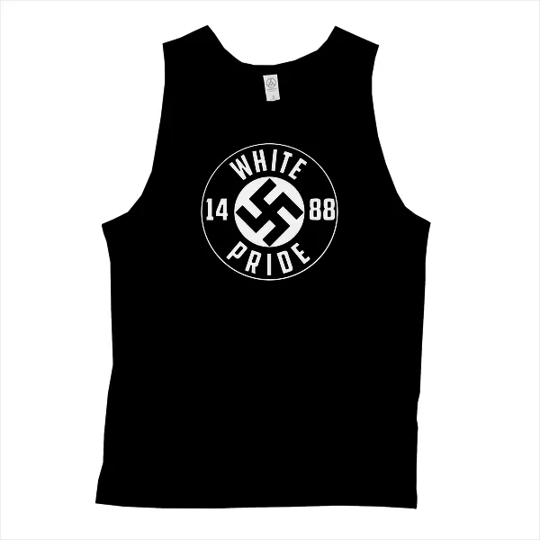 White Pride Swasika 1488 - Mens • Tank Top • Basic