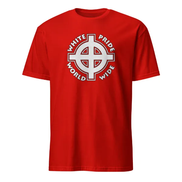 White Pride World Wide - Mens • T-shirt • Crew • Basic - Image 3