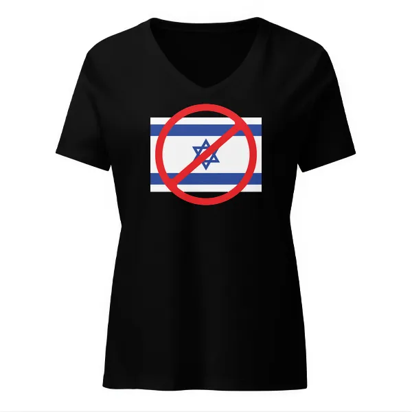 X Israel - Ladies • T-shirt • V-neck • Premium