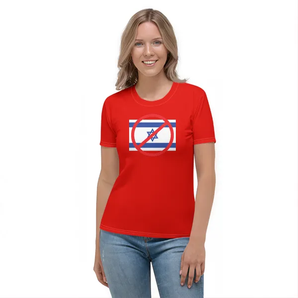 X Israel - Ladies • T-shirt • Crew • Basic - Image 3