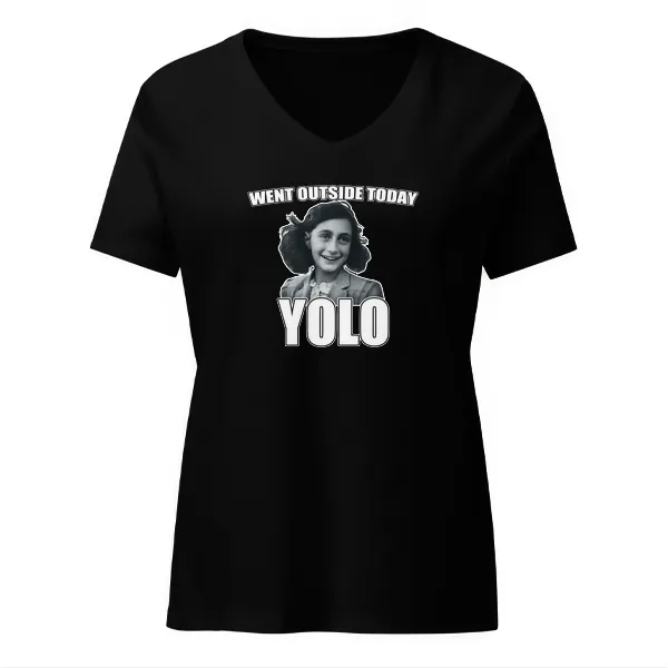 Yolo - Ladies • T-shirt • V-neck • Premium