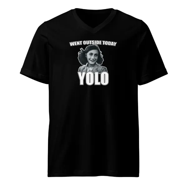 Yolo - Mens • T-shirt • V-neck • Premium