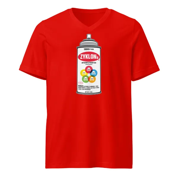 Zyklon Spray - Mens • T-shirt • V-neck • Premium - Image 3
