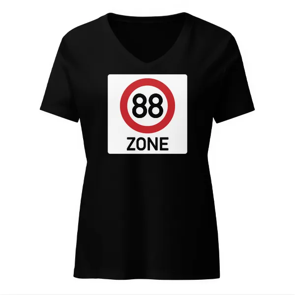 88 Zone - Ladies • T-shirt • V-neck • Premium