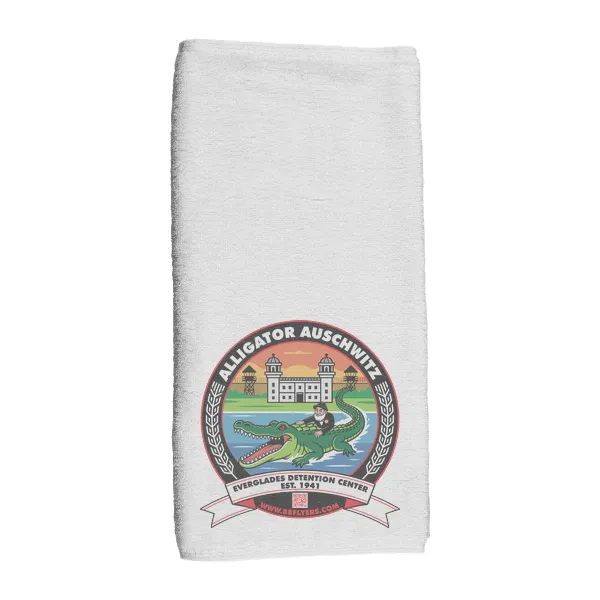 Alligator Auschwitz - Hand Towel