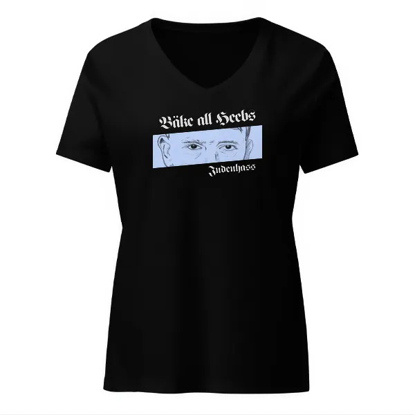 Bake All Heebs - Ladies • T-shirt • V-neck • Basic