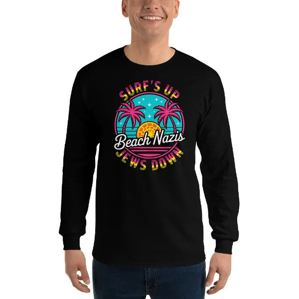 Beach Nazis Miami - Mens • T-shirt • Long Sleeve • Basic
