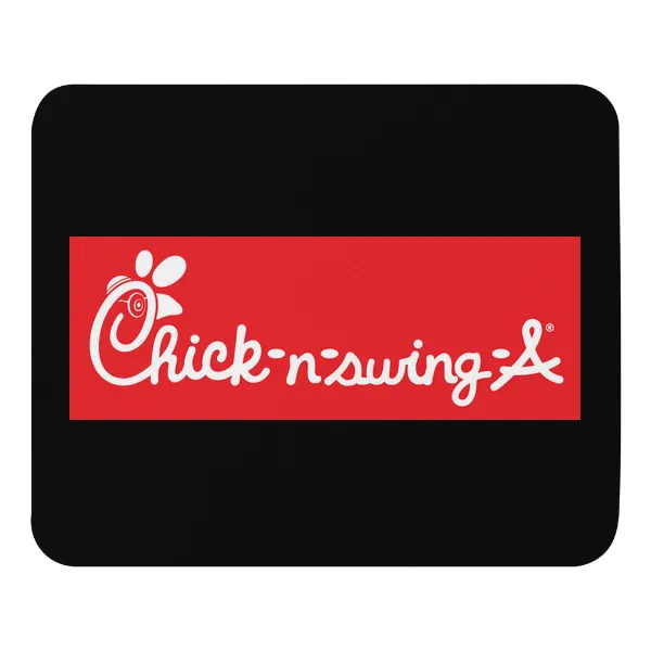 Chick-n-swing-a - Mouse Pad