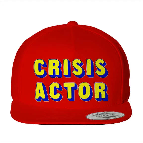 Crisis Actor - Hat • Cotton Twill - Image 3