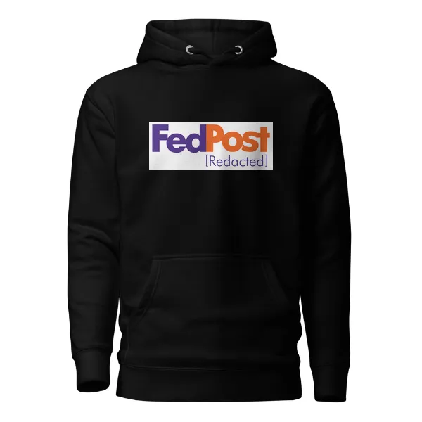 Fed Post Redacted - Mens • Hoodie • Supreme